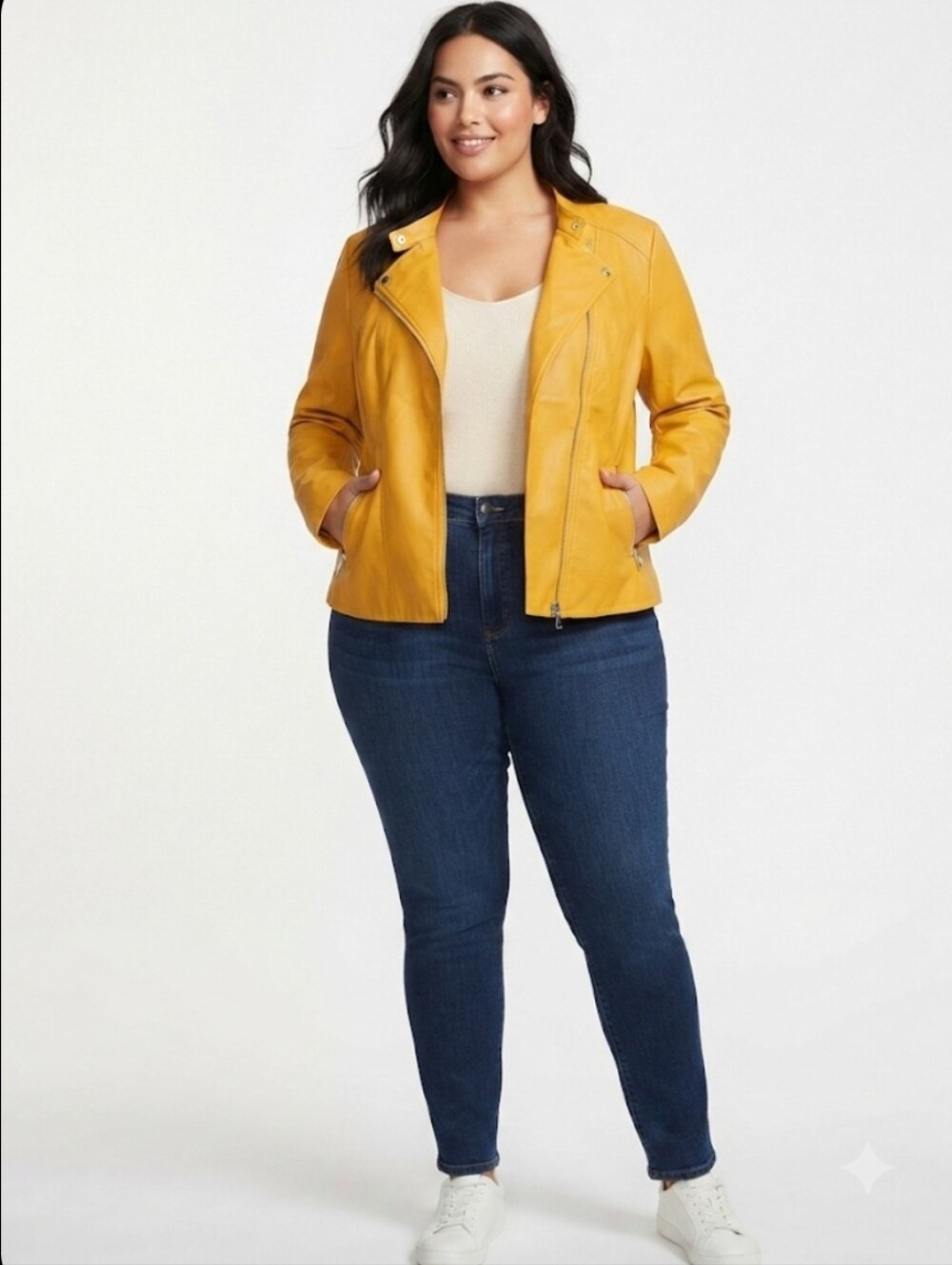 NWT Ashley Stewart " Mango" Moto Jacket Sz 16